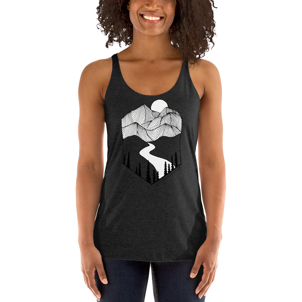Passing Through Women's Racerback Tank