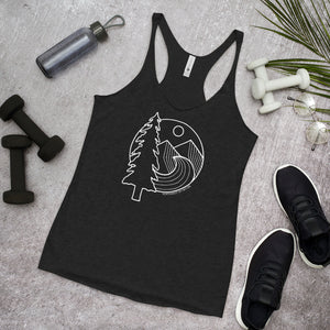 Adventure Awaits Women's Racerback Tank