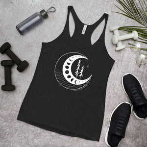 Moon Phases Women's Racerback Tank