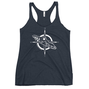 VI Compass Women's Racerback Tank