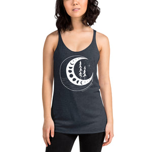Moon Phases Women's Racerback Tank