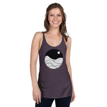 Load image into Gallery viewer, Midnight Waves Women&#39;s Racerback Tank
