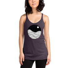 Load image into Gallery viewer, Midnight Waves Women&#39;s Racerback Tank
