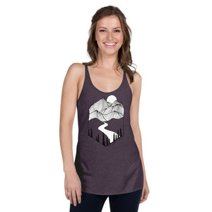 Passing Through Women's Racerback Tank