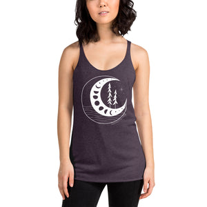 Moon Phases Women's Racerback Tank
