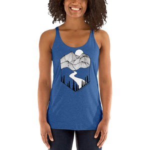 Passing Through Women's Racerback Tank