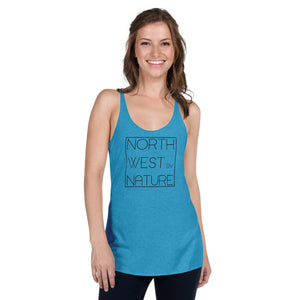 Northwest By Nature Square Women's Racerback Tank