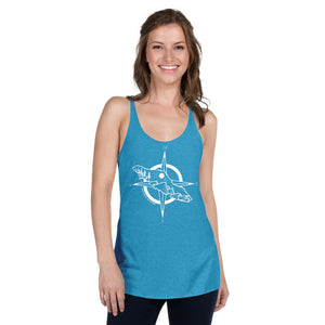 VI Compass Women's Racerback Tank