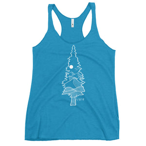 West Coast Tree Women's Racerback Tank