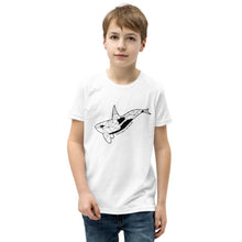 Load image into Gallery viewer, Geo Orca Youth T-Shirt
